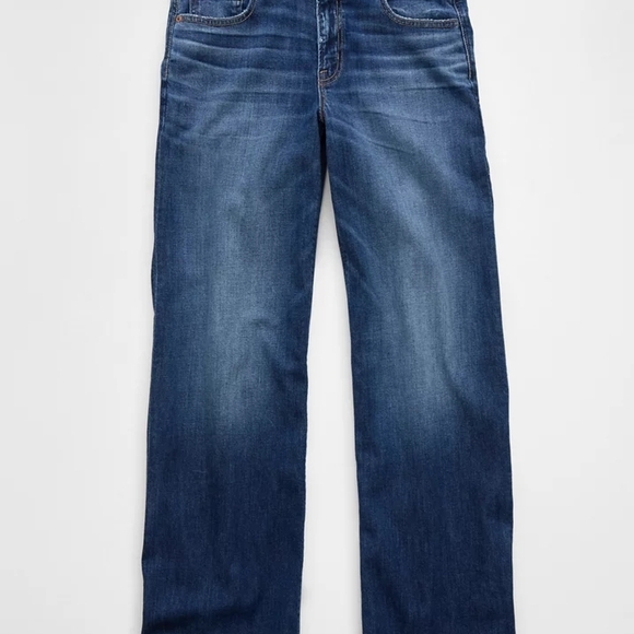 American Eagle Low Rise Wide Leg Dreamy Drape Jean - Picture 3 of 8